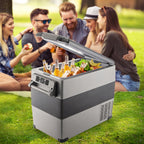 Mini Réfrigérateur Frigo Portable pour Voiture Frigo Voiture 55L